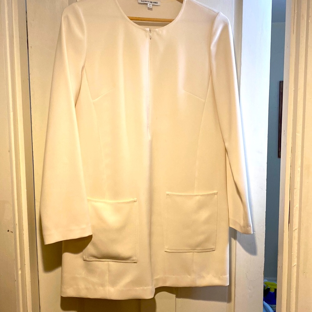 Elizabeth and James cream/off white mini dress size 8